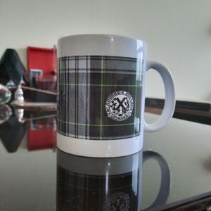 Saint Andrews College Green Plaid Mug